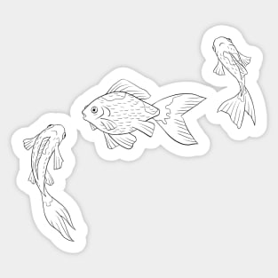 Goldfish Sticker